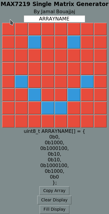 Single Matrix Screenshot